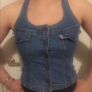 Levi’s Vintage Denim Halter Top